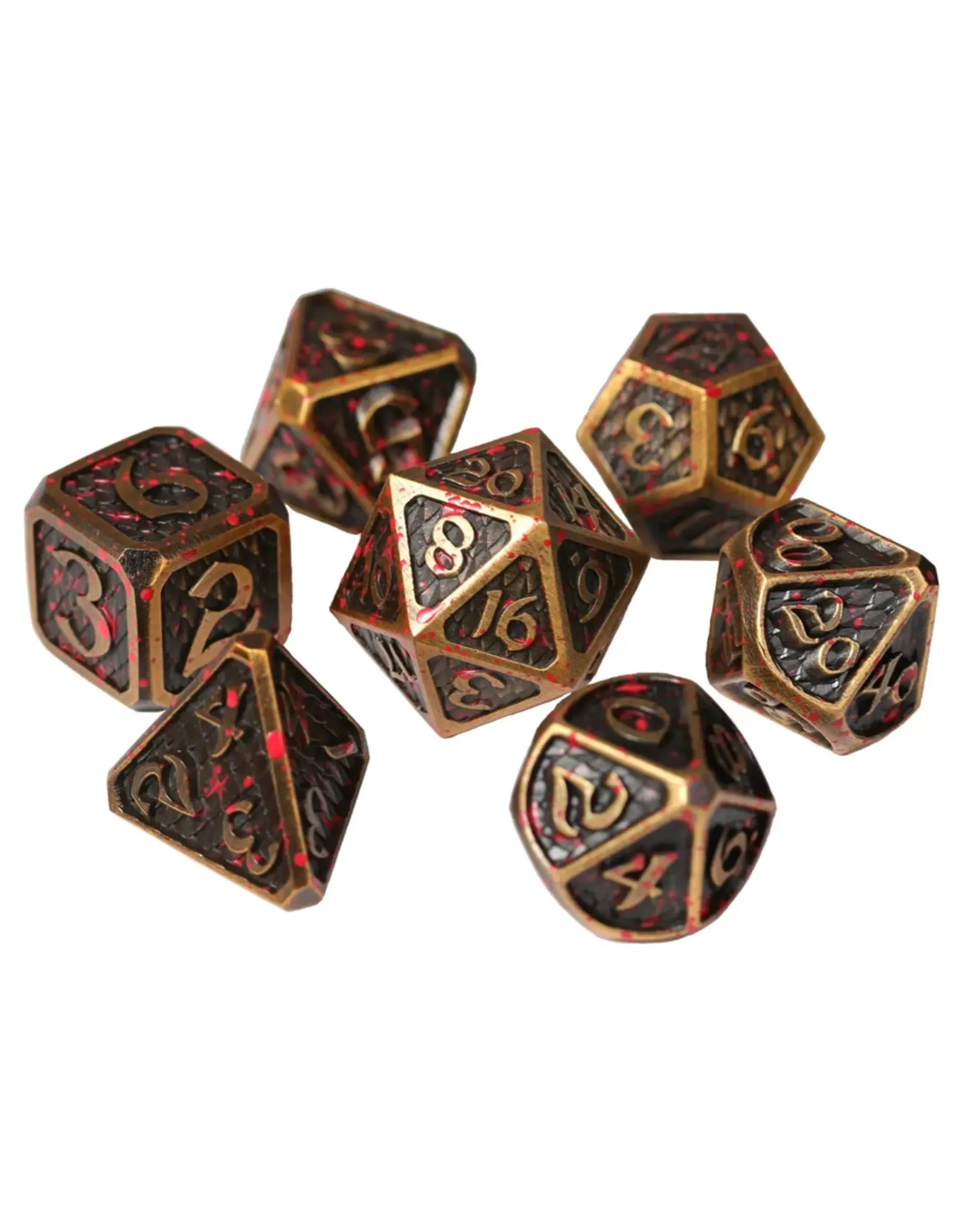Die Hard Dice 7-Set: Bloodscale Electrum