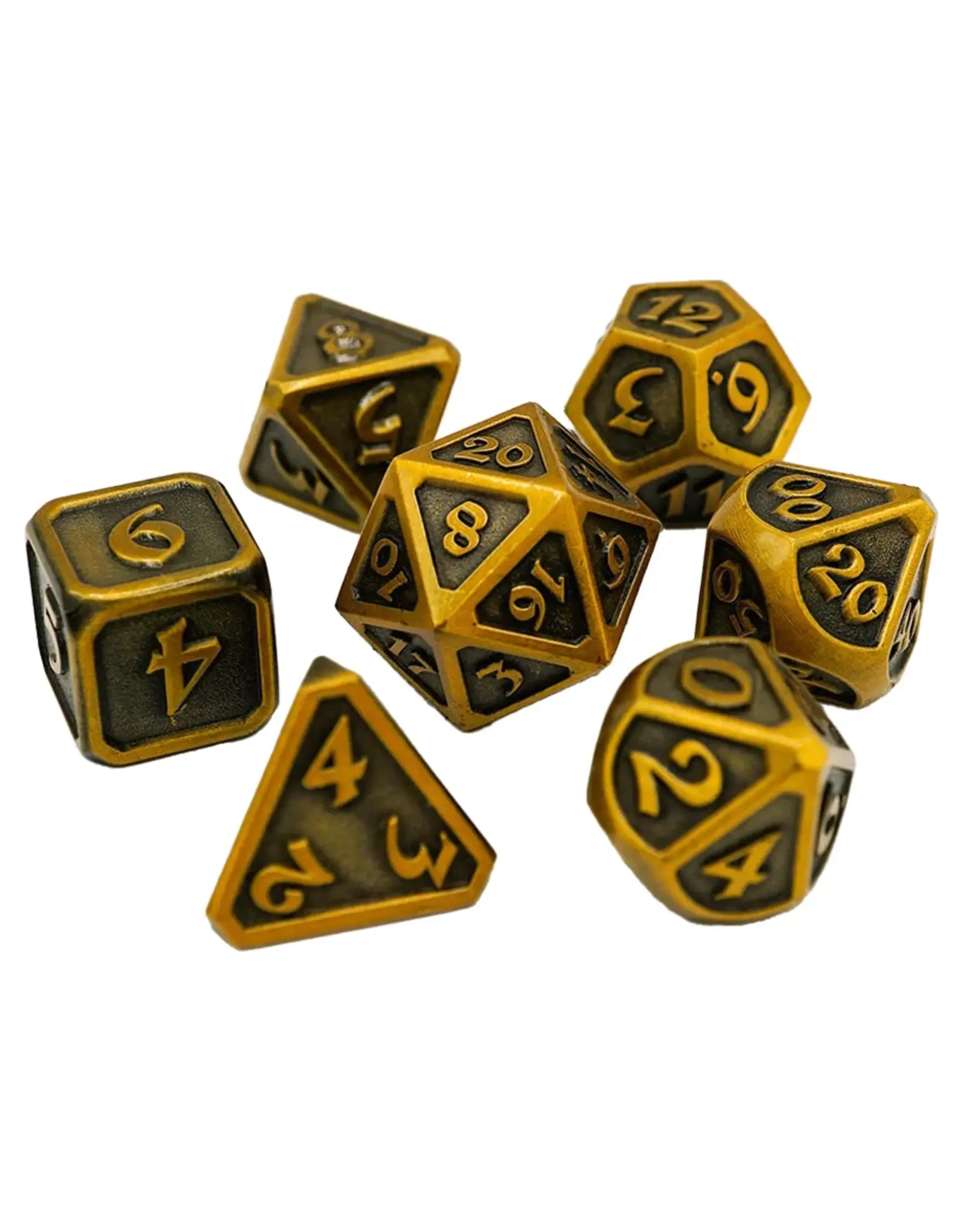 Die Hard Dice 7-Set: Mythica: Battleworn Gold