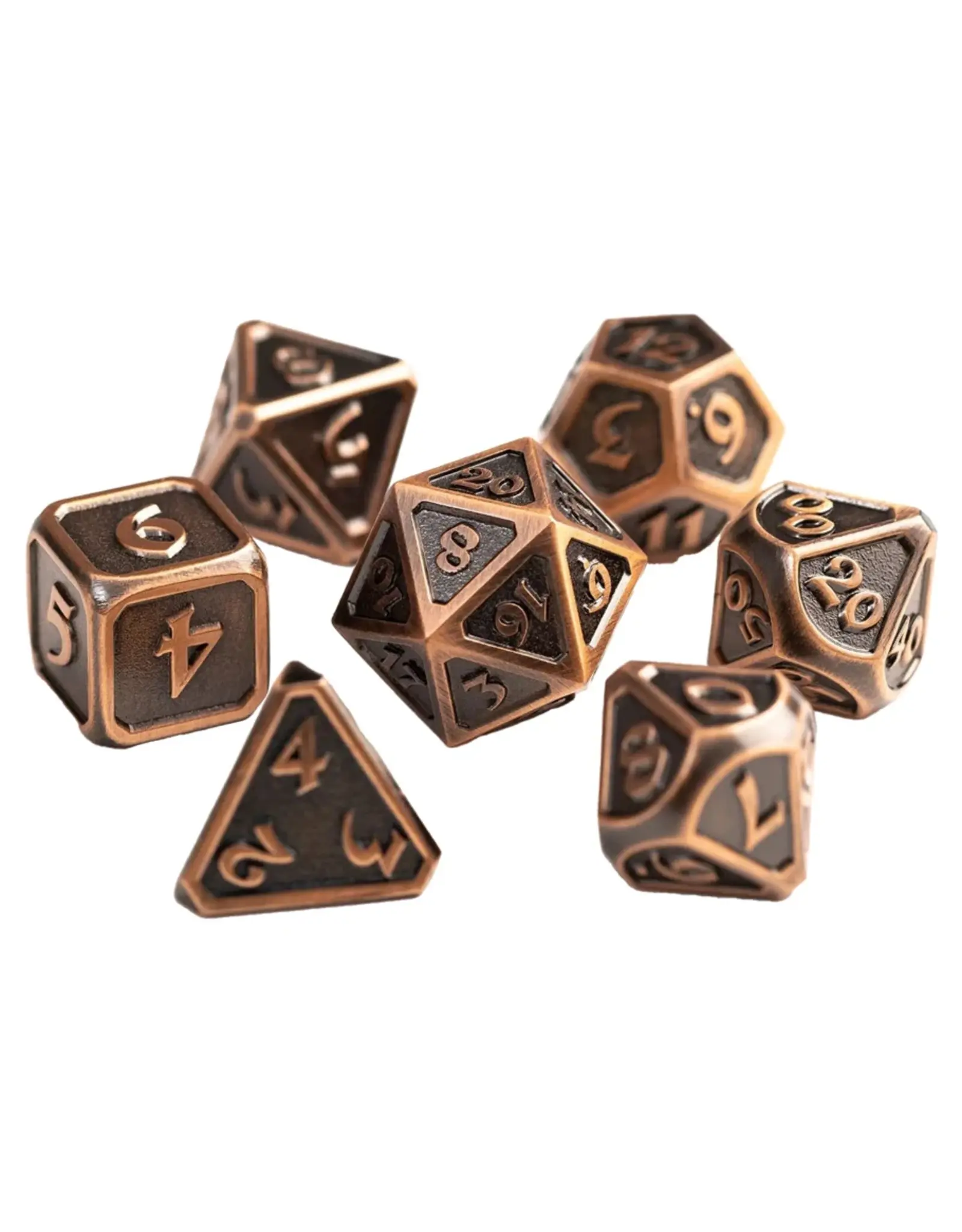 Die Hard Dice 7-Set: Mythica: Battleworn Copper