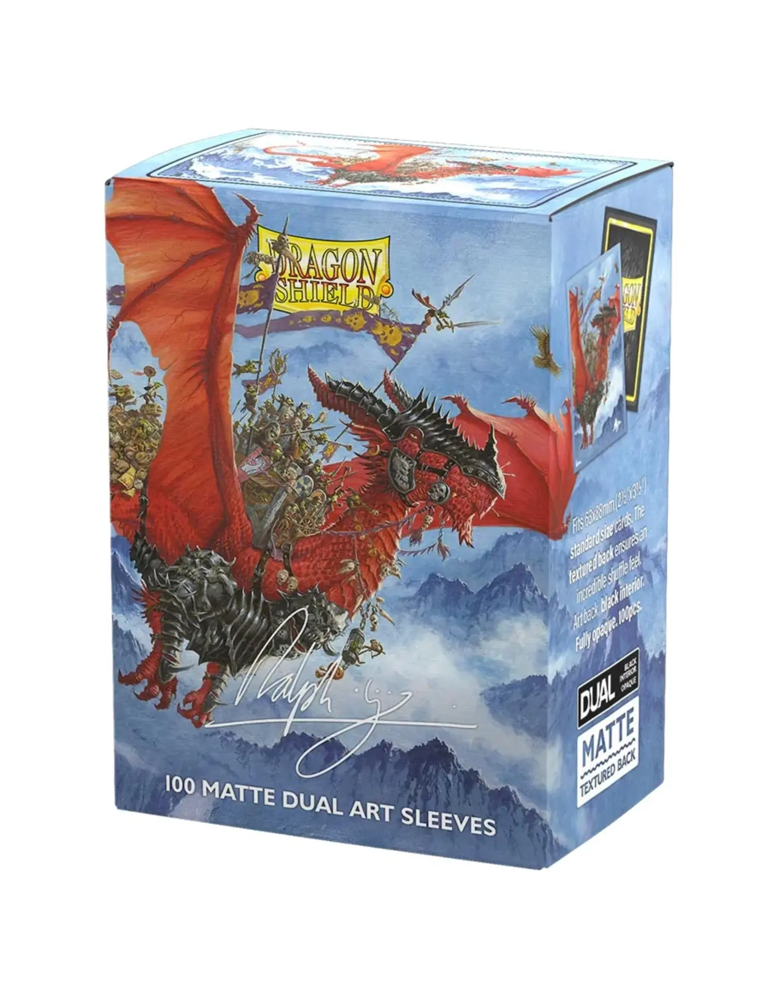 Dragon Shield Deck Protector: Art: Dual Matte: The Raid (100)