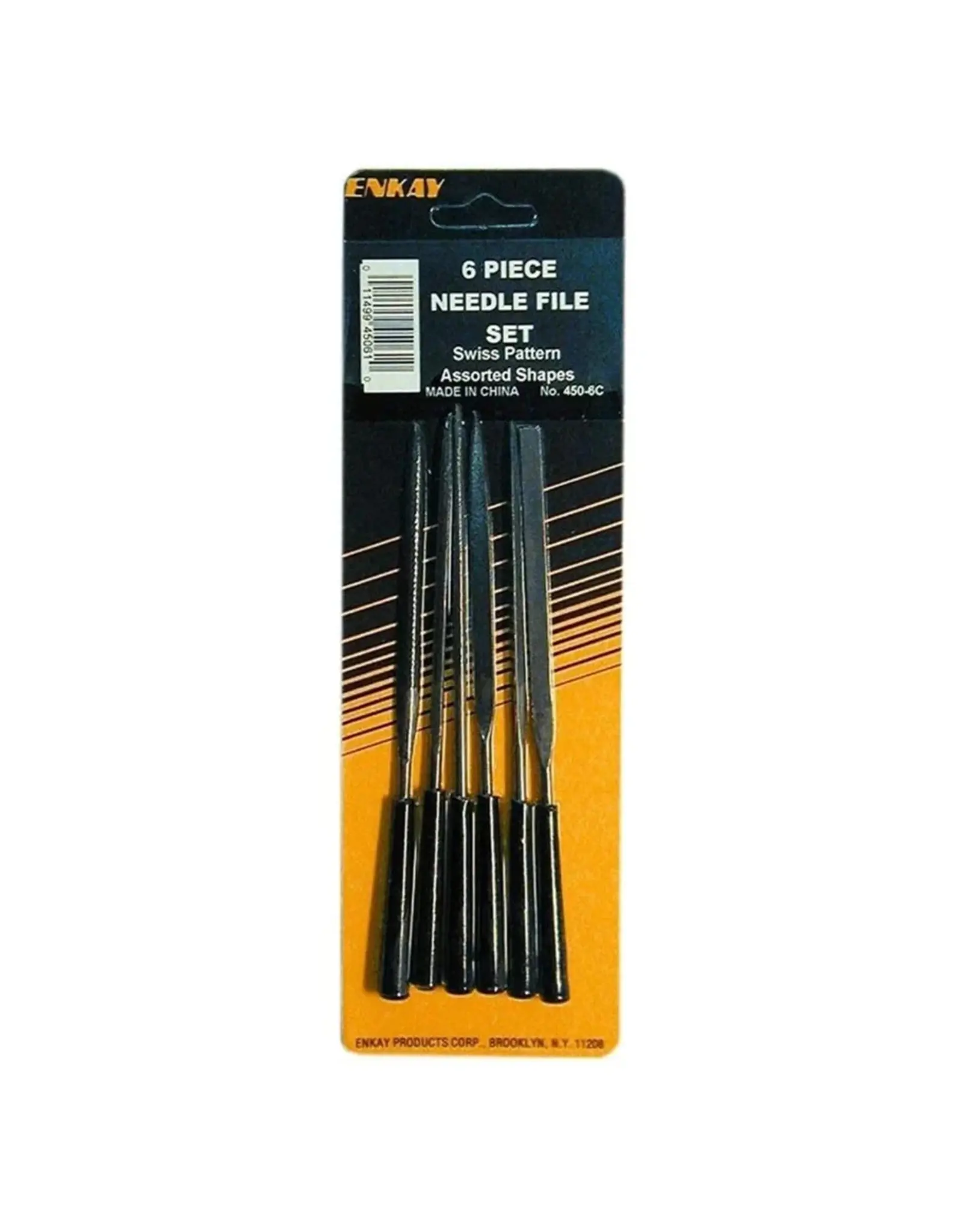 Enkay Products Tool: Needle File Set: 6pc