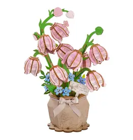 Robotime Pink Lilly of the Valley