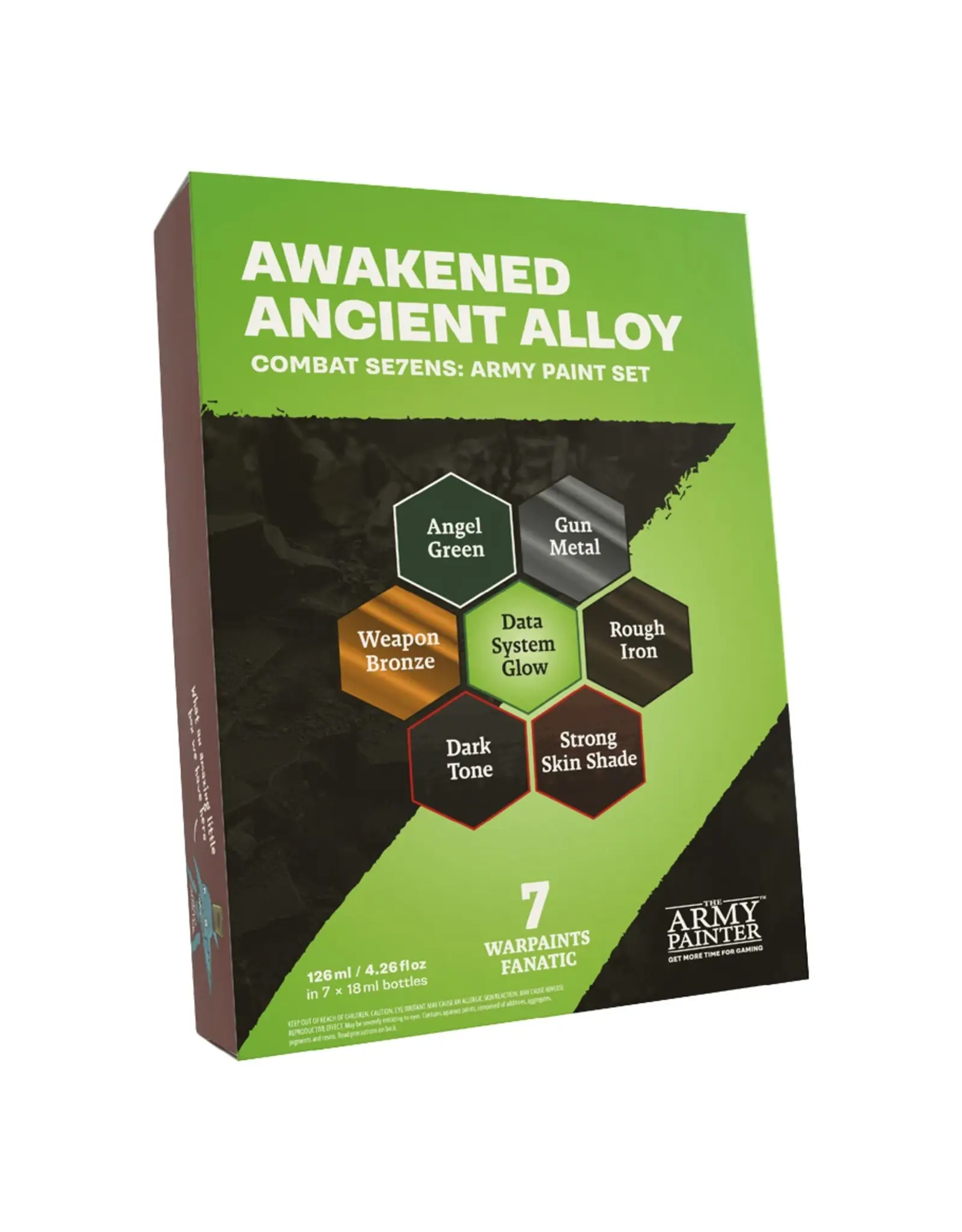 Army Painter Warpaints Combat Se7ens: Awakened Ancient Alloy Army Paint Set