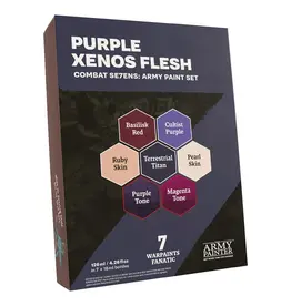 Army Painter Warpaints Combat Se7ens: Purple Xenos Flesh Army Paint Set