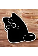 Mamori Decals Mamori Decals: Black Cat Meme Loading Sticker