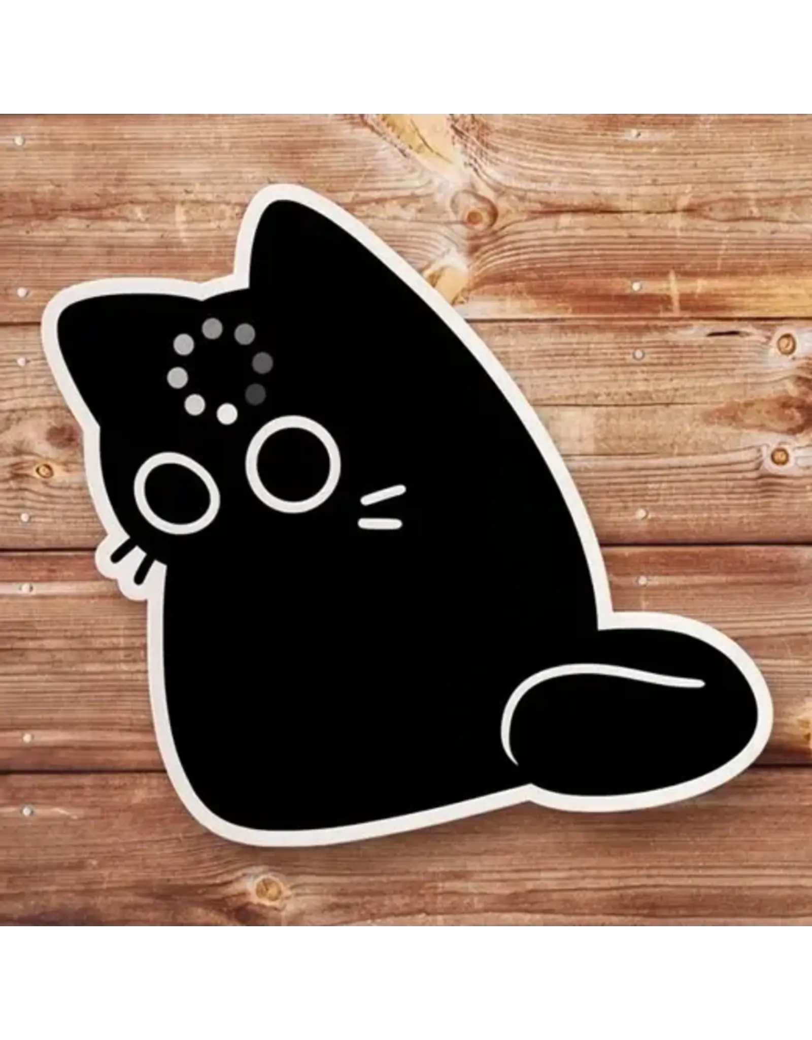 Mamori Decals Mamori Decals: Black Cat Meme Loading Sticker