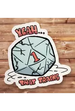 Mamori Decals Mamori Decals: Yeah That Tracks Sticker