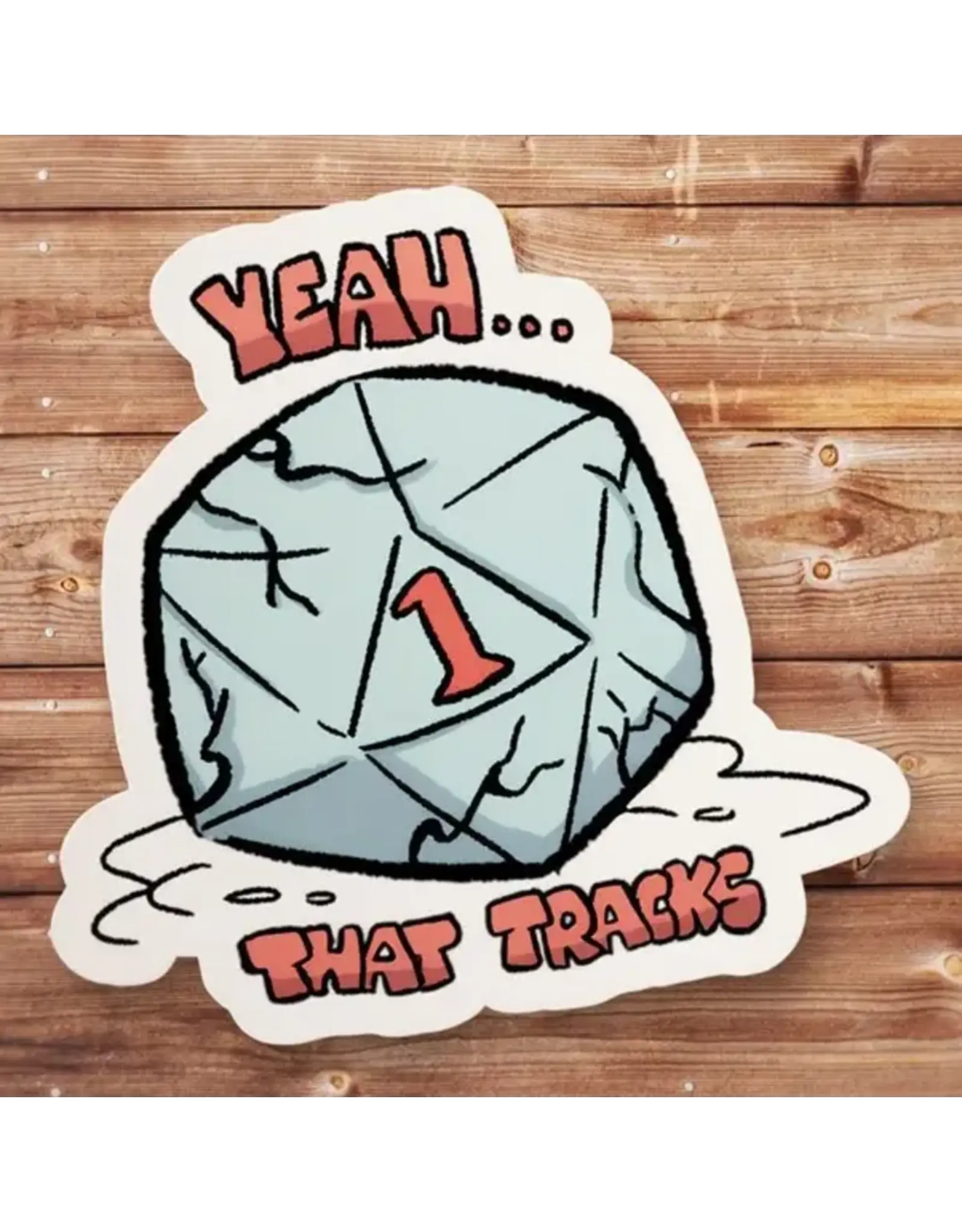 Mamori Decals Mamori Decals: Yeah That Tracks Sticker