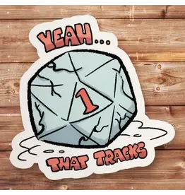 Mamori Decals Mamori Decals: Yeah That Tracks Sticker