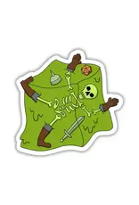 Kingdom of Threads Kingdom of Threads - Eaten By A Gelatinous Cube Sticker