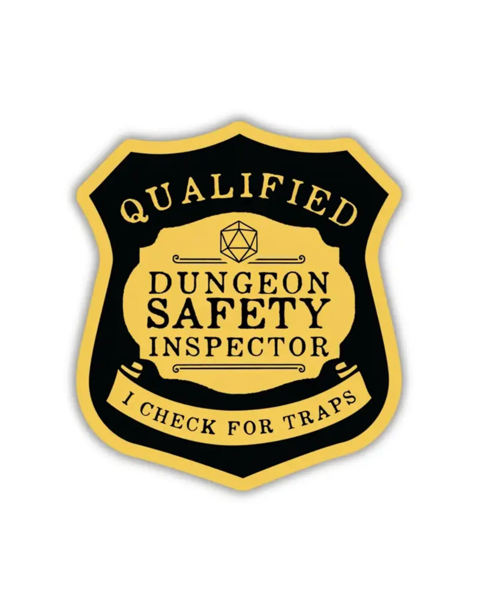 Kingdom of Threads Kingdom of Threads - Dungeon Safety Inspector Sticker
