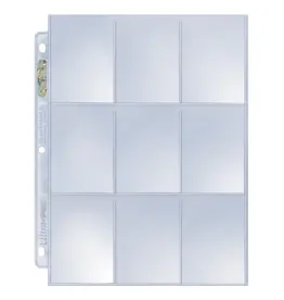 Ultra Pro Ultra Pro: Platinum Series 9 Pocket Pages (100ct) for Cards