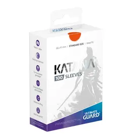 Ultimate Guard Katana Sleeve Orange 100ct