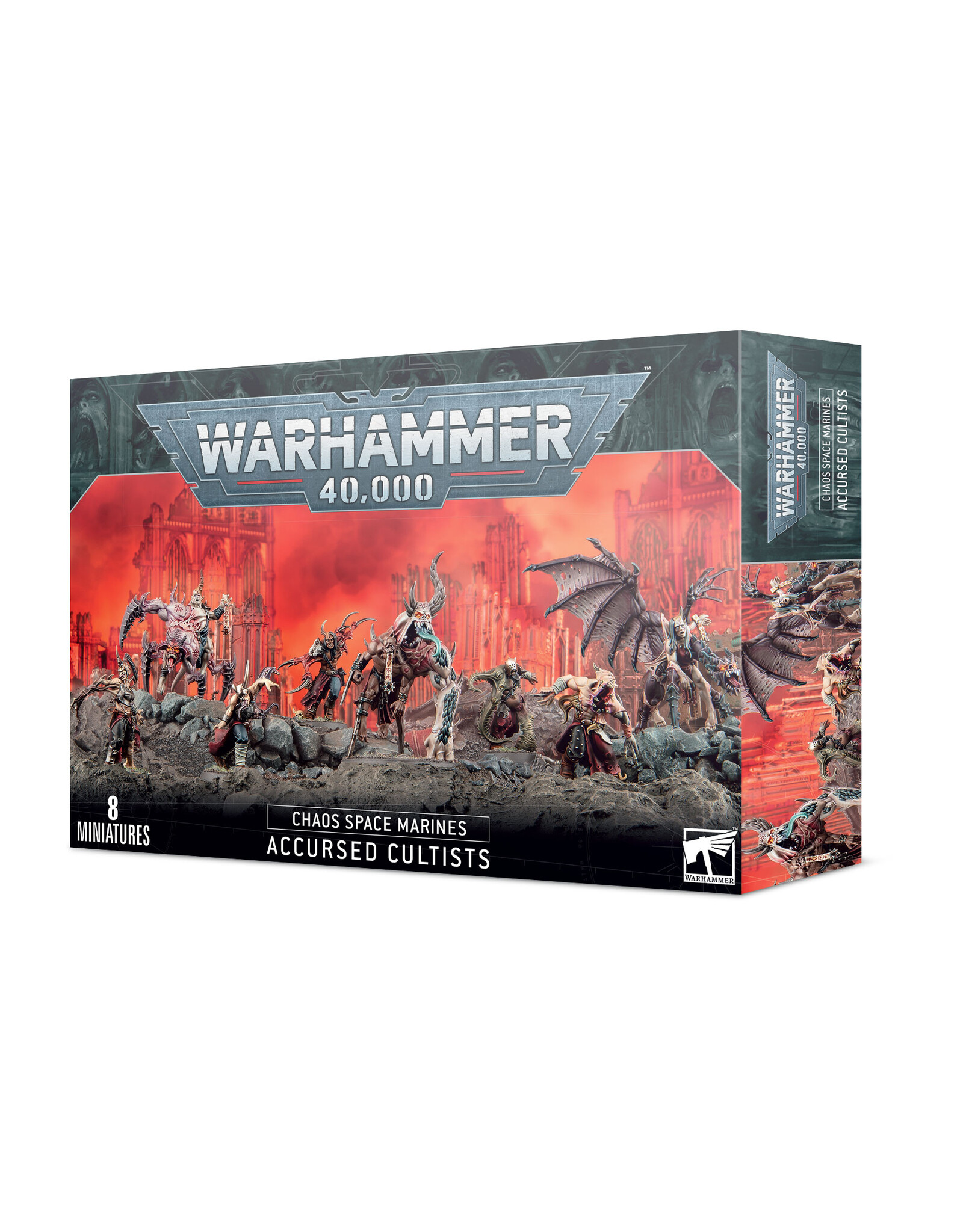 Warhammer 40K Chaos Space Marine: Accursed Cultists