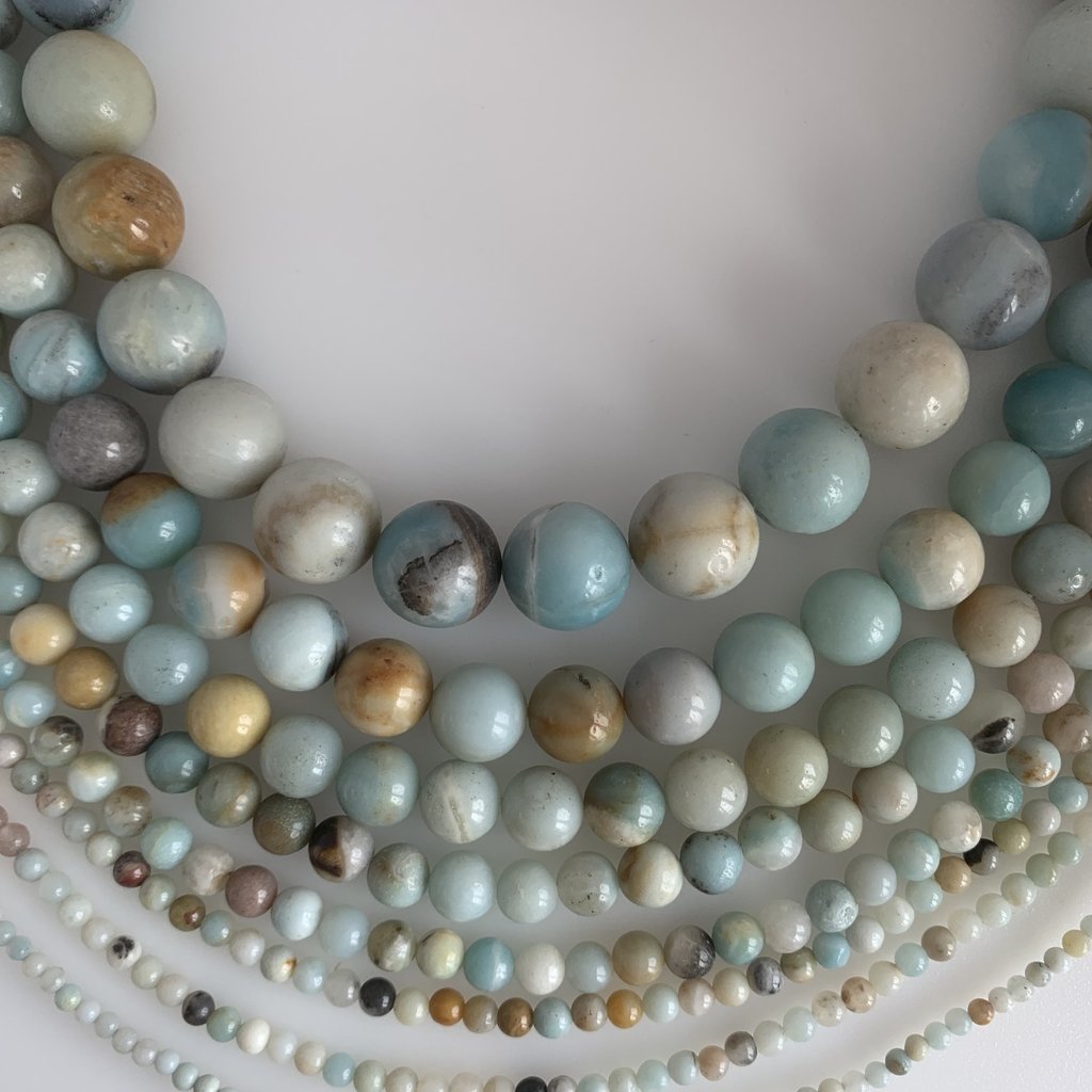 Yiwu Stones Amazonite  16" Strand