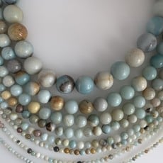 Yiwu Stones Amazonite  16" Strand