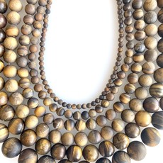 Bead World Matte Tiger Eye 16" Strand