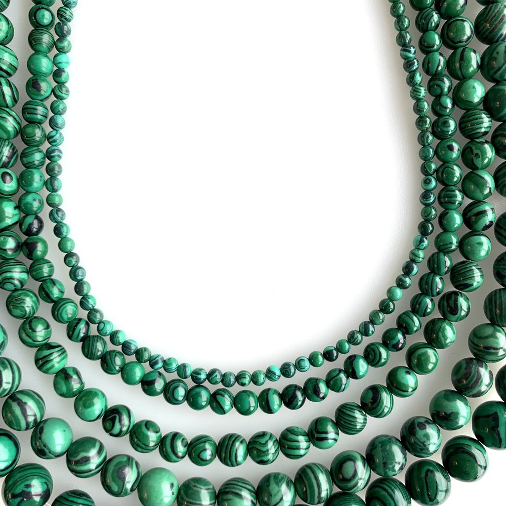 Bead World Malachite 16" Strand