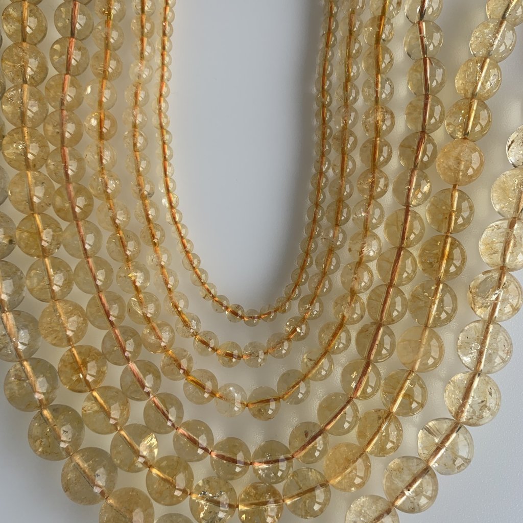 Bead World Citrine 16" Strand