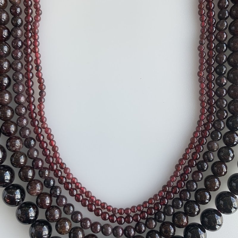 Bead World Garnet 16" Strand