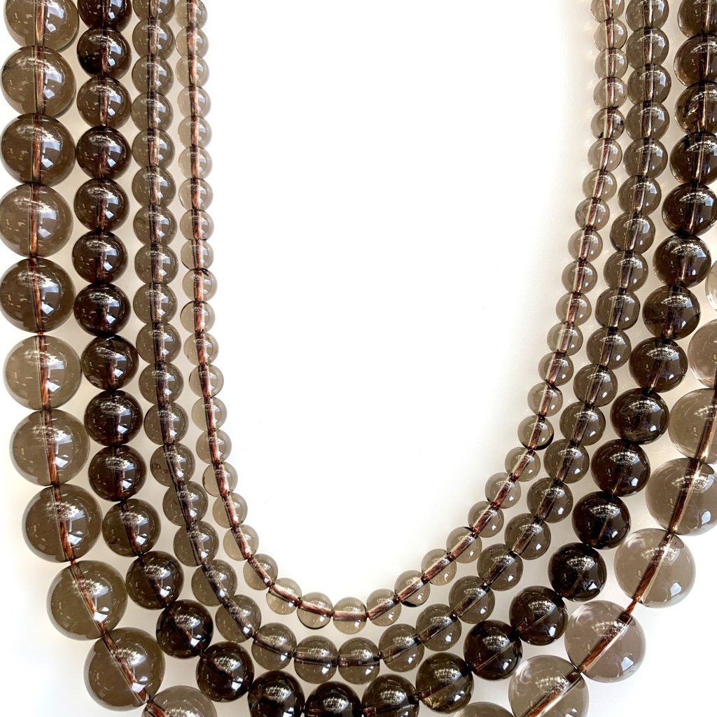 Bead World Smoky Quartz 16" Strand