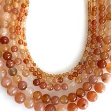 Bead World Natural Agate  16" Strand