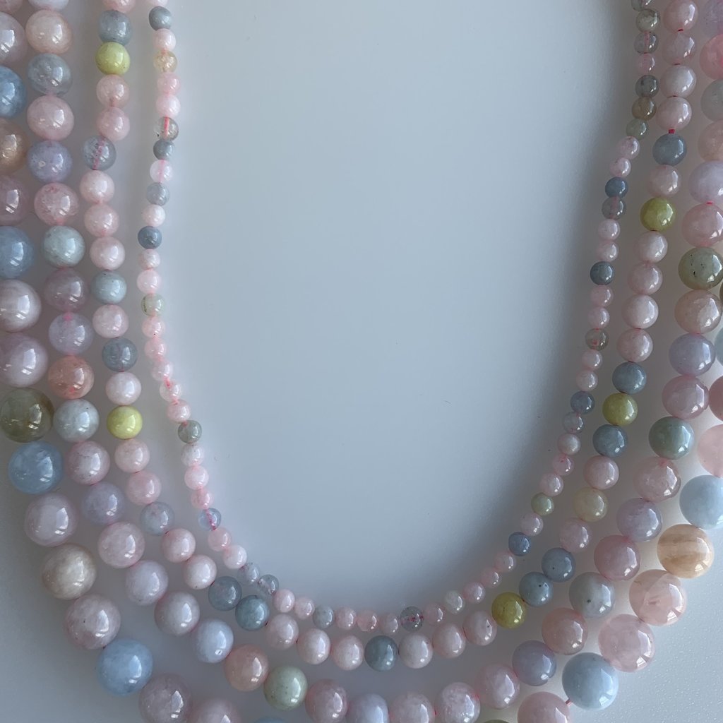 Bead World Morganite 16" Strand