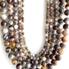 Bead World Botswana Agate 16" Strand