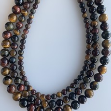 Bead World Red Gold Tiger Eye 16" Strand