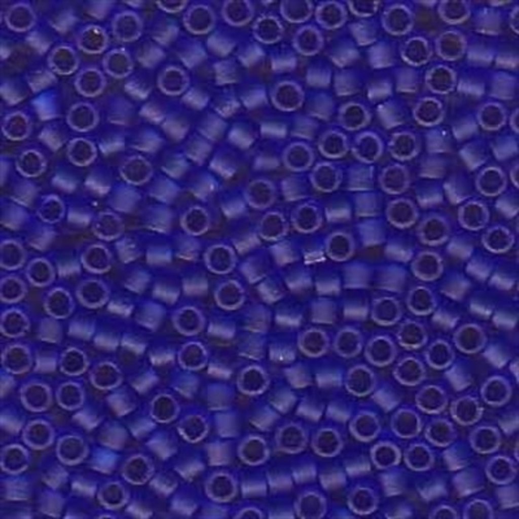 Miyuki Delica #11 Transparent  Matte Blue Db0748   7.5gms