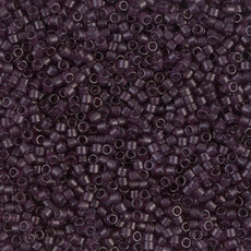 Miyuki Delica #11 Trnsp Matte Eggplant Db0784 7.5gms