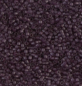 Miyuki Delica #11 Trnsp Matte Eggplant Db0784 7.5gms