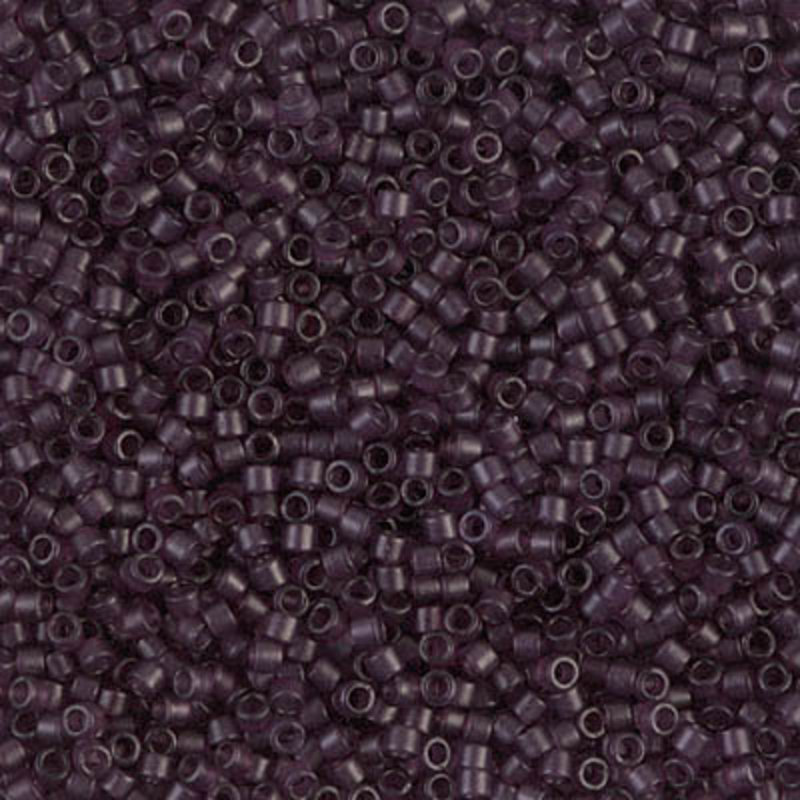 Miyuki Delica #11 Trnsp Matte Eggplant Db0784 7.5gms