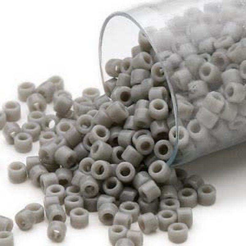 Miyuki Delica #11  Opaque Grey Db0731    7.5gms