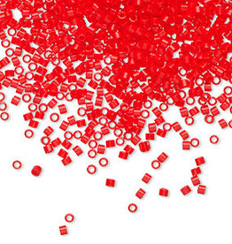 Miyuki Delica  #11 Opaque Vermillion Red Db0727   7.5gms