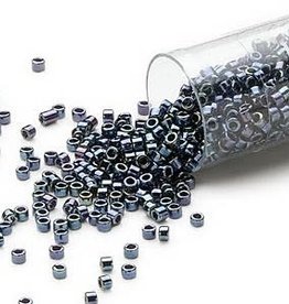 Miyuki Delica #11  Opaque Iris Gunmetal Db0006    7.5gms