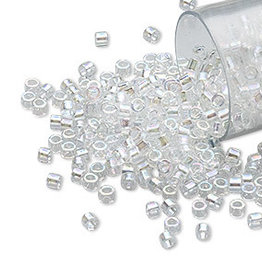 Miyuki Delica #11  Rainbow Crystal Db0051   7.5gms