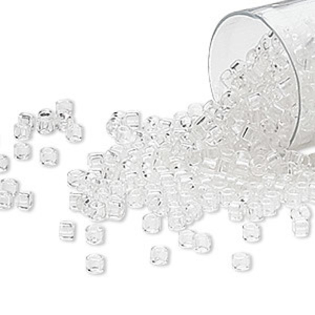Miyuki Delica  #11  Transparent Crystal Db0141   7.5gms