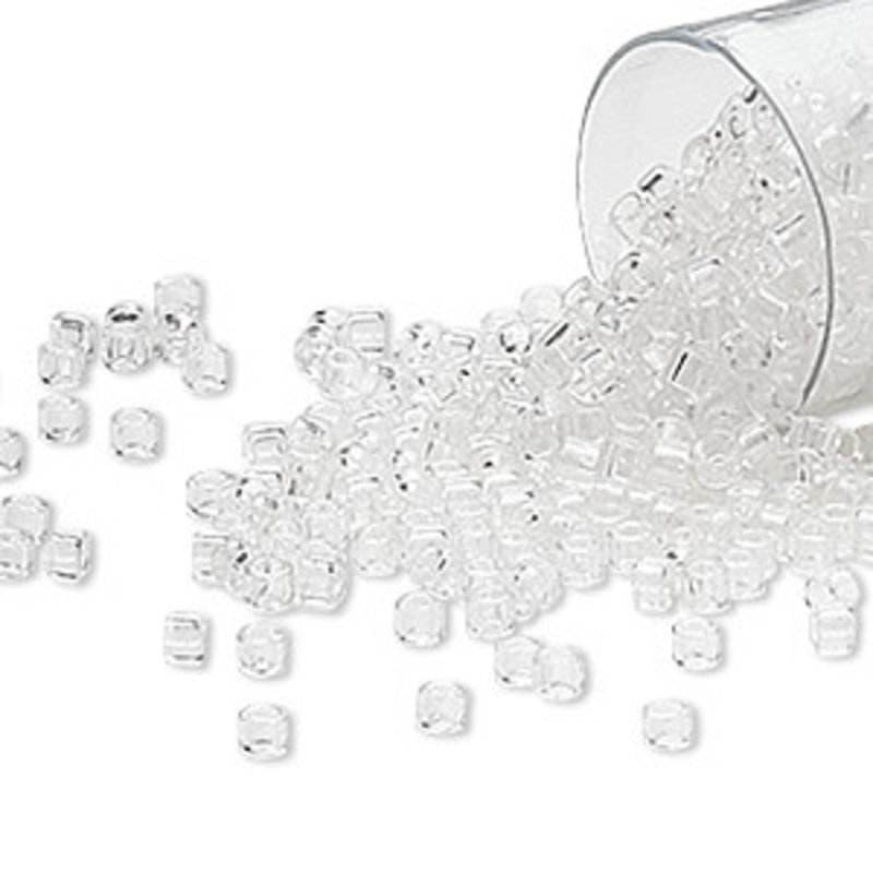 Miyuki Delica  #11  Transparent Crystal Db0141   7.5gms