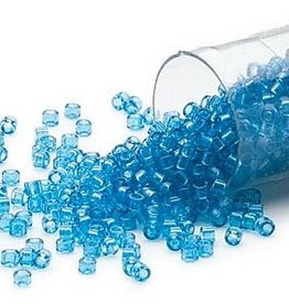 Miyuki Delica #11  Trnsp Turquoise Db1318 7.5 gram vial
