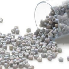 Miyuki Delica #11 Opaque Matte Rnbw Grey Db0882    7.5gms
