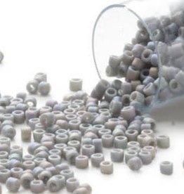 Miyuki Delica #11 Opaque Matte Rnbw Grey Db0882    7.5gms