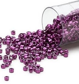 Miyuki Delica #11  Nickel Finish Fuchsia Db0463   7.5gms