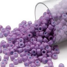 Miyuki Delica #11  Opaque Lavender Db0660     7.5gms
