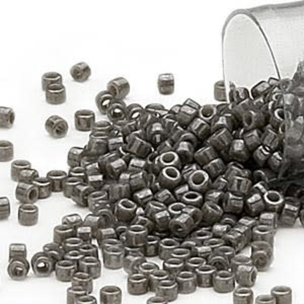 Miyuki Delica #11 Opaque Luster D Pewter Db0268      7.5gms