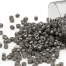 Miyuki Delica #11 Opaque Luster D Pewter Db0268      7.5gms