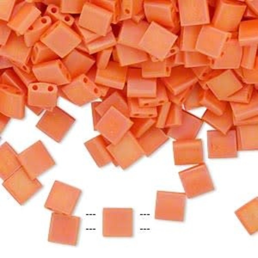 Miyuki Tila Opaque Matte Rnbw Orange 10Gms A1264