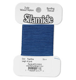 Silamide Silamide Thread Ryl Blue 40Yd