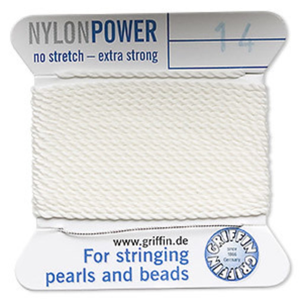Nylon Thread Thread Nylon White #14 2Yd