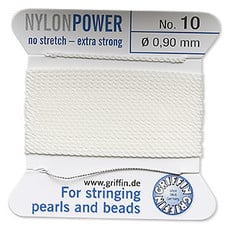 Nylon Thread Thread Nylon White #10 2Yd